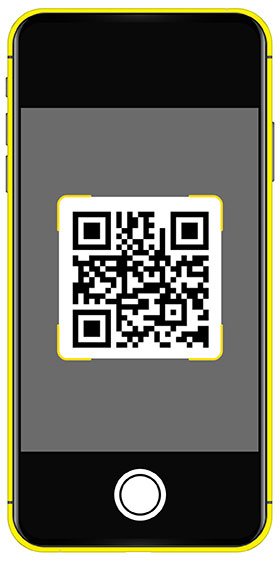 Наведите камеру телефона на qr код и нажмите на подсказку которая появилась на экране